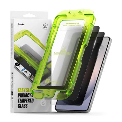 Ringke Easy Slide Privacy 2-Pack Tempered Glass for Samsung Galaxy S26+