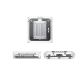 2. Orico TC20-M2-10G M.2 NVME USB-C 3.2 Disk Caddy - Transparent
