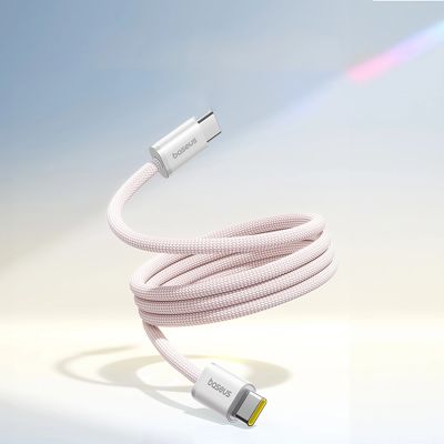 9. Baseus Dynamic 4 Pro 100W USB-C - USB-C Cable 1m - Pink