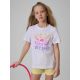 Girls' cotton T-shirt 4F 4FJRSS26TTSHF3913-10S