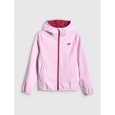 9. Girls' softshell jacket, windproof membrane 5000, 4F 4FJWSS26TSOFF478-47S