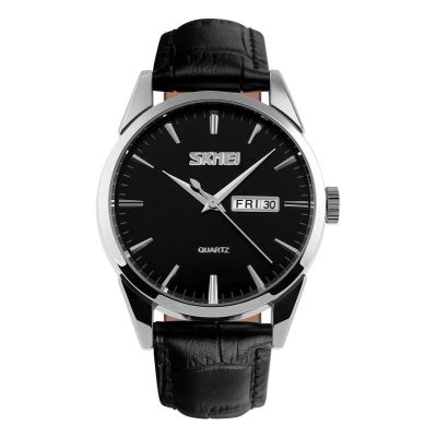 Men's Watch Skmei 9073SIBK-B + BOX
