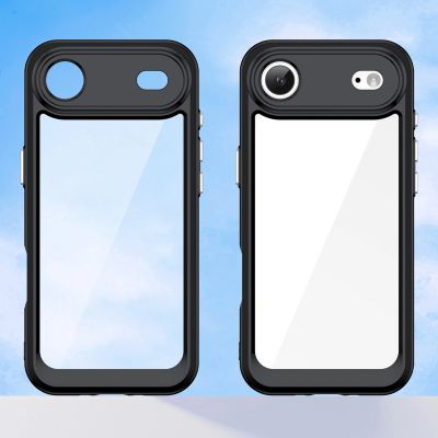 8. Outer Space Case for iPhone 17 Air - Black Transparent