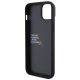 7. BMW BMHCP15M22PTDK iPhone 15 Plus 6.7" black/black Leather Stamp Tricolor