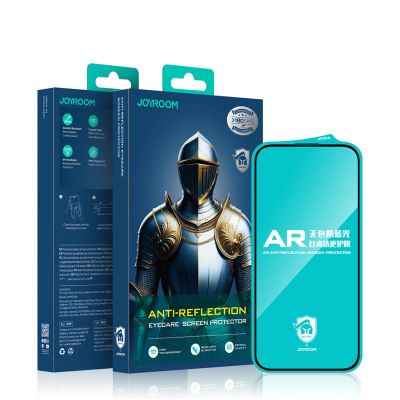 4. Joyroom JR-MAR0317 tempered glass with anti-reflective coating for iPhone 15 Plus/16 Plus