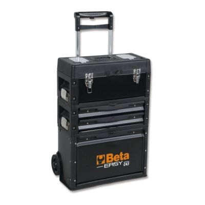 Three-piece tool trolley