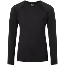 Kids' long-sleeve base layer SUPER.NATURAL K ARCTIC230 LS black
