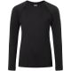 Kids' long-sleeve base layer SUPER.NATURAL K ARCTIC230 LS black