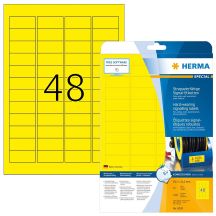 HERMA 8030 Printable Labels Yellow Self-adhesive Printable Labels