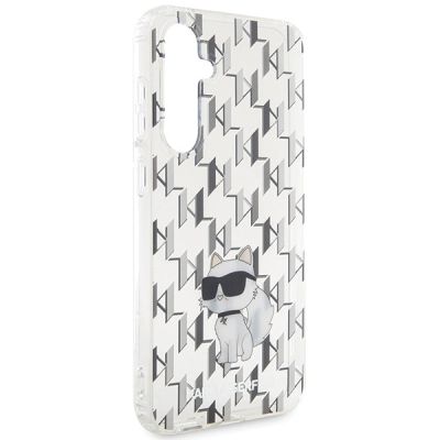 4. Karl Lagerfeld KLHCS23FEHNCMKLT S23 FE S711 transparent hardcase Monogram Choupette