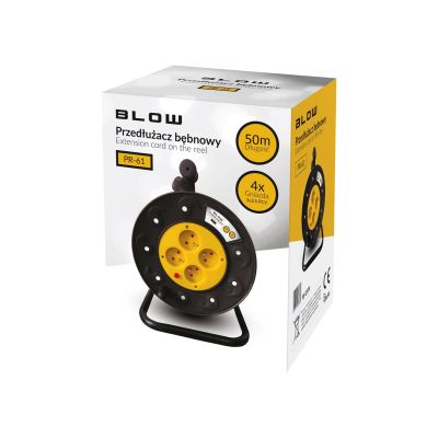 2. BLOW PSB-3X2.5-4G/50M 50m extension cable with grounding