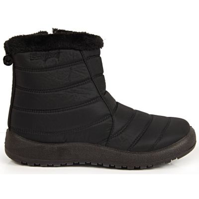 NEWS W EVE181A waterproof zipper snow boots black 