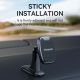 7. Wozinsky WUMTD Magnetic Car Dashboard Phone Holder - Black