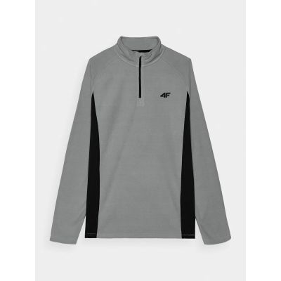 4. Men's thermal fleece underwear (top) 4F 4FWAW24UFLEM045-27S