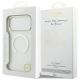 8. Guess Metal Outline MagSafe Case for iPhone 17 Pro Max / 18 Pro Max - Gold