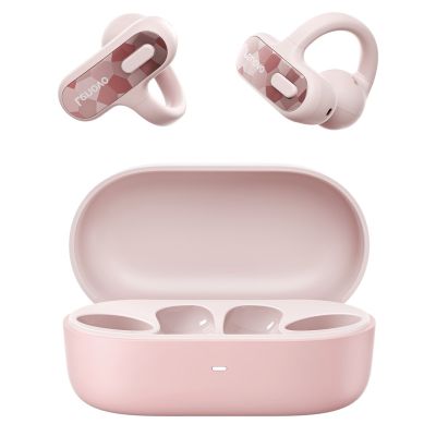 2. Lenovo X500 | Open-Ear Clip-on Earbuds | Built-in microphone | Bluetooth | Pink