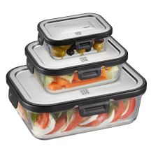 Set of 3 rectangular MILO containers