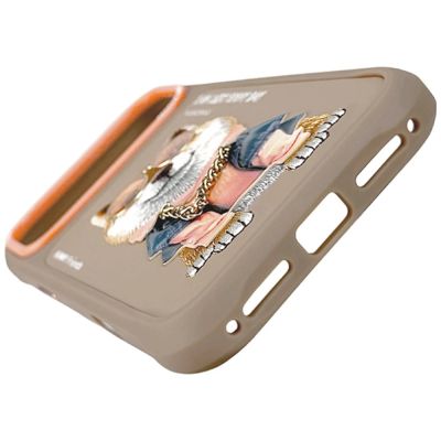 2. Nimmy Glasses Cool nag case for iPhone 17 Pro Max - beige
