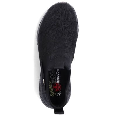 32. Rieker W RKR616 comfortable slip-on ankle boots, black