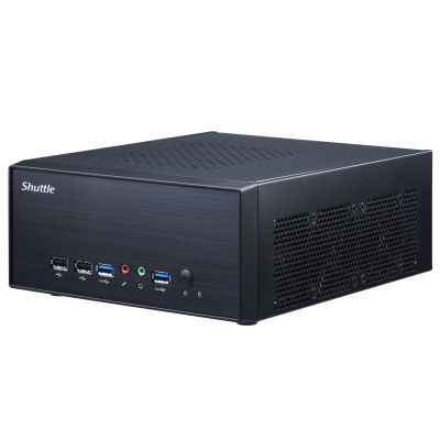 4. Shuttle XP? Slim XH610G2 Barebone Desktop Computer Black Intel H610 LGA 1700
