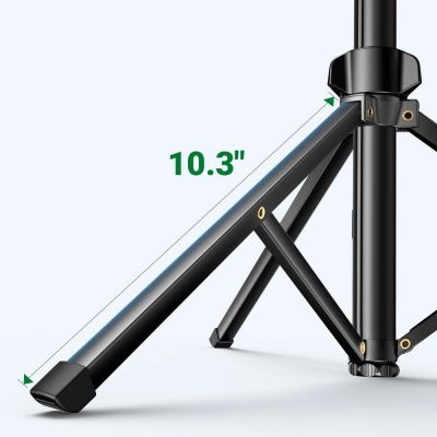 7. Ugreen LP680 selfie stick with stand and Bluetooth remote control 1.8m - black