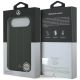 8. Mercedes Leather Laurel Leaves Stripes MagSafe Case for iPhone 17 Air - Black