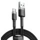 7. BASEUS CAFULE CATKLF-UG1 USB-C CABLE 2A 3M BLACK