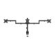 2. Hama 00220899 Monitor Holder/Stand 68.6 cm (27") Desk Black