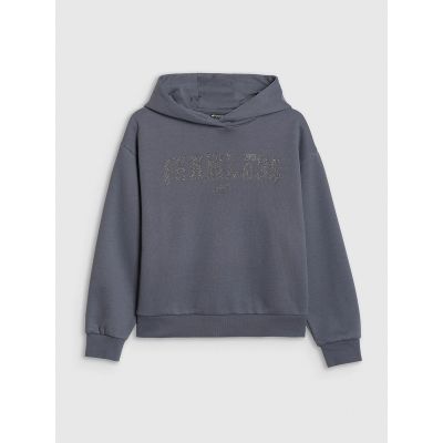 7. Girls' loose sweatshirt with hood 4F 4FJRSS26TSWSF2627-22S
