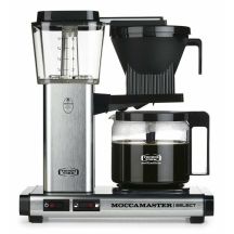 Moccamaster KBG 741 Select drip coffee maker - Silver Brushed