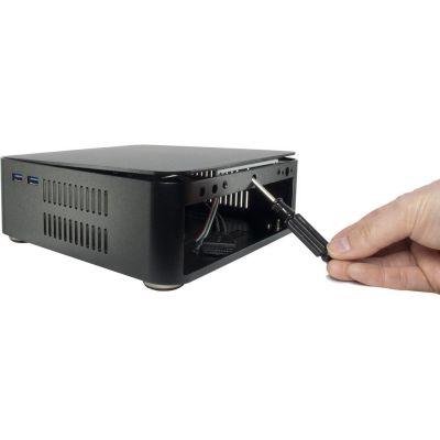 10. Inter-Tech ITX A60 Mini Tower Black 60W