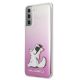 2. Karl Lagerfeld Choupette Fun Case for Samsung Galaxy S21+ - Pink