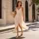 13. Women's gold flower sandals Filippo DS7891