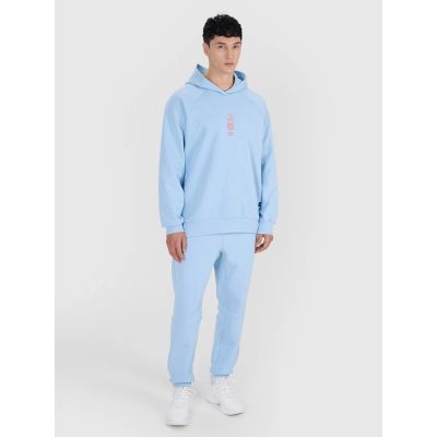 2. Men's sweatshirt with hood, open, 4F 4FRSS25TSWSM2111-34S