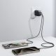 10. Joyroom JR-TCF13 network charger USB-C / USB-A 25W SFC / PPS / PD - black