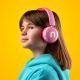 3. Niceboy HIVE Kiddie Pink Headset Headband Calls/Music/Sports/Everyday Pink