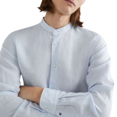 8. Tommy Hilfiger Linen Shirt M MW0MW30661