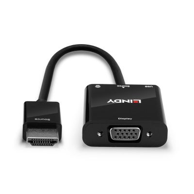 5. LINDY Converter HDMI auf VGA and Audio 1080p ohne Scaling