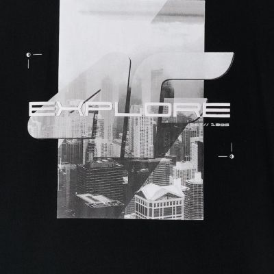 6. Men's T-shirt 4F M2660 deep black 4FWSS26TTSHM2660 20S