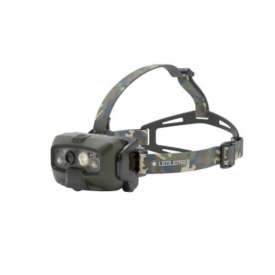 10. Ledlenser HF8R Core RGB camouflage flashlight
