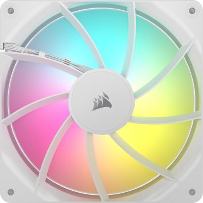 4. Corsair RS140 ARGB Computer Case Fan 14cm White 1 pc.