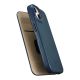 10. iCarer CE Oil Wax Premium Leather Folio Case iPhone 14 Plus magnetic flip case MagSafe blue (AKI14220707-BU)