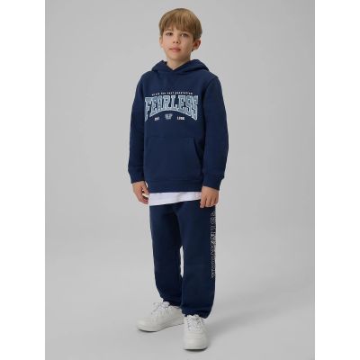 3. Boy's regular hooded sweatshirt 4F 4FJRSS26TSWSM2637-31S