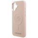 6. Karl Lagerfeld Initial & Metal Logo MagSafe Case for iPhone 16 Plus - Pink