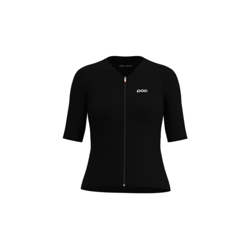 POC W's Raceday S/S Jersey Black