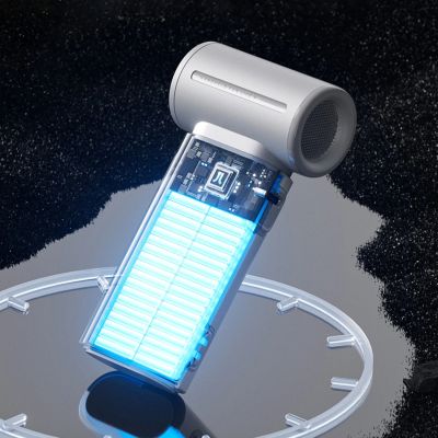 3. Jisulife Handheld Fan Life9 3600mAh Portable Mini Blower USB Fan - Gray