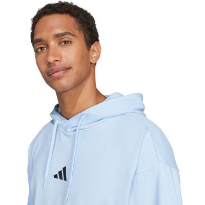 4. Men's adidas Essentials Feelcozy Hoodie, light blue IN6064