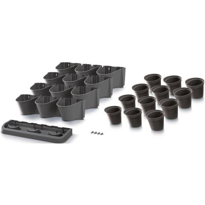 40. VERTICAL GARDEN FLOWER BED STANDING ANTHRACITE
