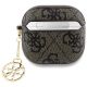 2. Guess GUA4G4GSMW AirPods 4 cover brown 4G Charm Collection