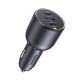 4. Ugreen EC705 130 W car charger, 2x USB-C, 1x USB-A – grey